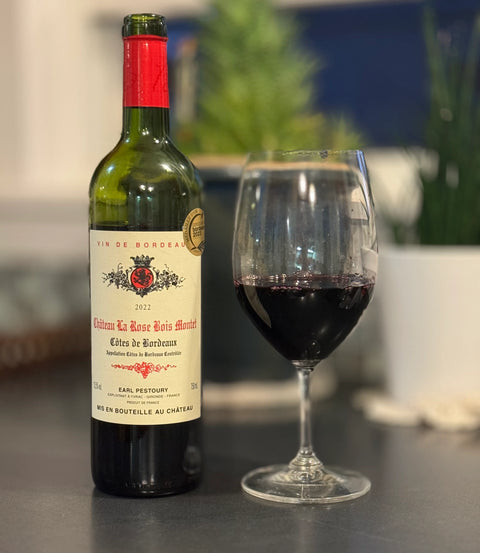 CHATEAU LA ROSE BOIS MONTET COTES DE BORDEAUX