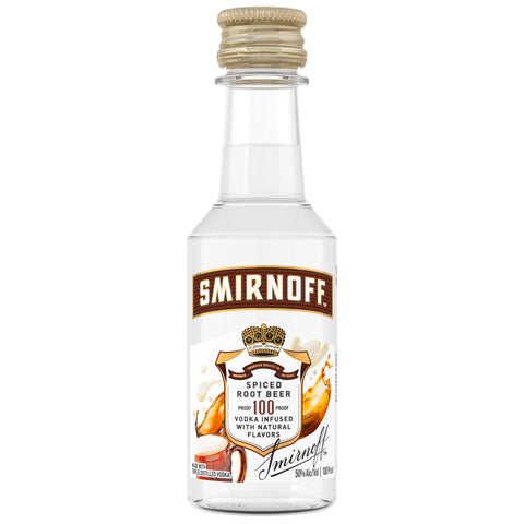 SMIRNOFF SPICED ROOT BEER NIP 50ML