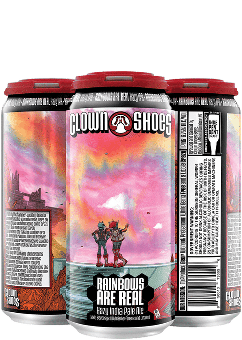 CLOWN SHOES RAINBOWS ARE REAL HAZY IPA