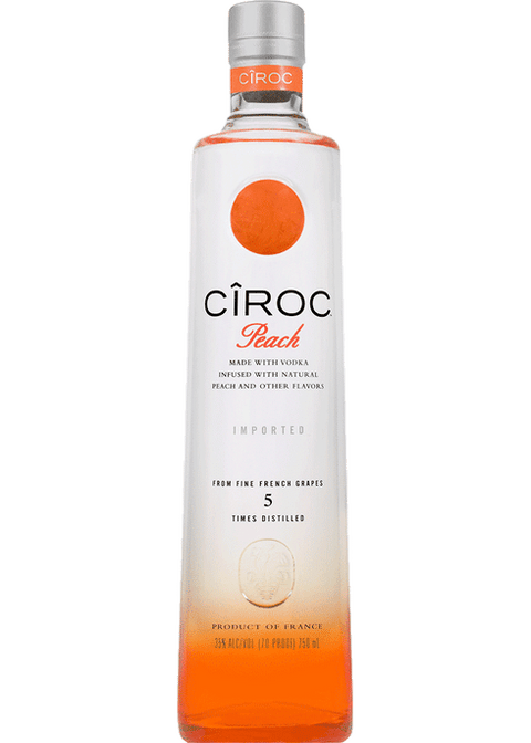 CIROC PEACH VODKA