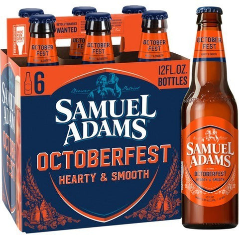 SAMUEL ADAMS OCTOBERFEST 6PK BOTTLES