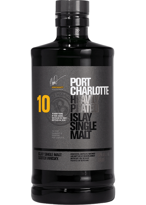 PORT CHARLOTTE HEAVILY PEATED SINGLE MALT