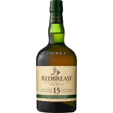 REDBREAST 15YR IRISH WHISKEY
