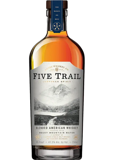 FIVE TRAIL BLENDED AMERICAN WHISKEY