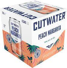 CUTWATER PEACH MARGARITA 4PK