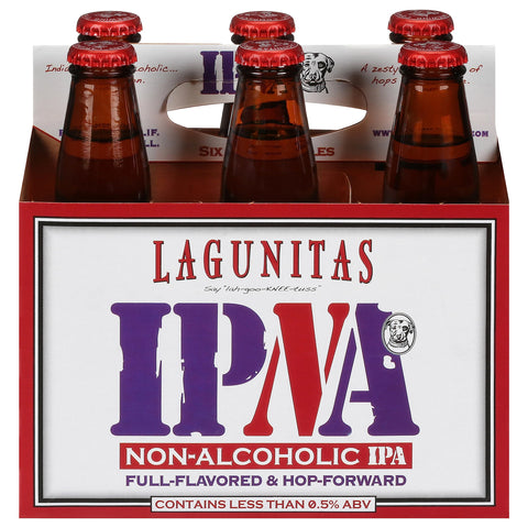 LAGUNITAS IPA NON ALCHOLIC 6PK