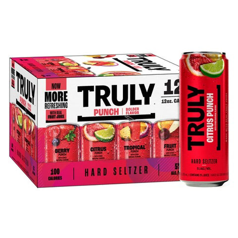 TRULY MIX PUNCH CAN 12PK