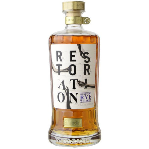 CASTLE & KEY RESTORATION RYE WHISKEY