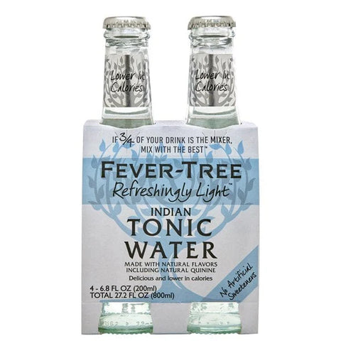 FEVERE TREE REFRESHING LIGHT TONIC WATER 4PK