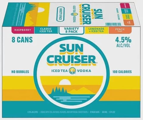 SUN CRUISER CLASSIC ICED TEA + VODKA 8PK