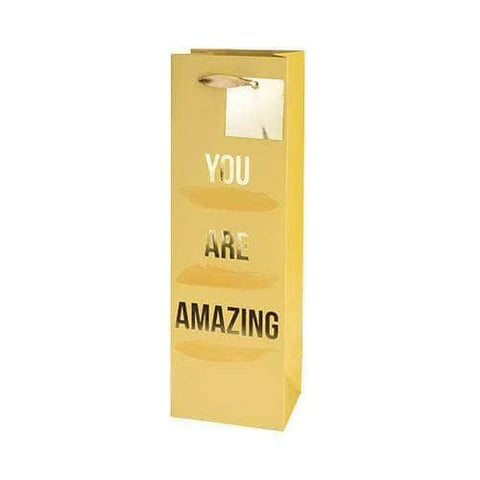 YOU ARE AMAZING WINE BAG