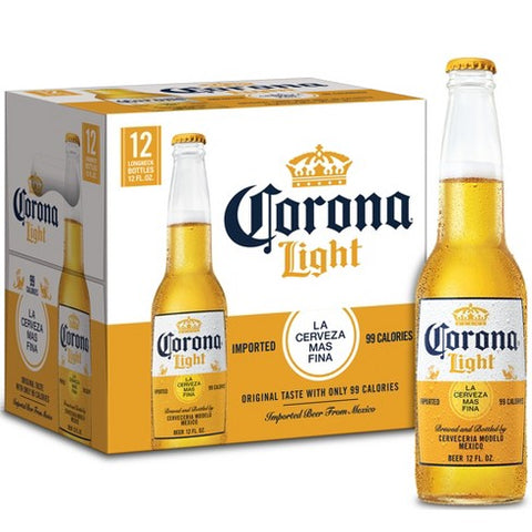 CORONA LIGHT BOTTLE 12PK