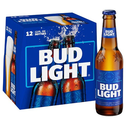 BUD LIGHT  BOTTLES 12PK