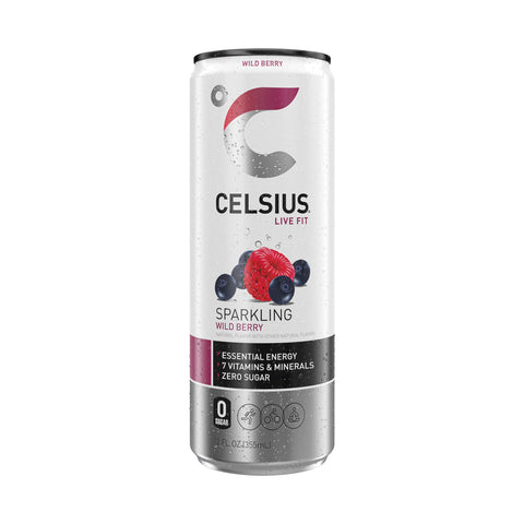 CELSIUS LIV FIT SPARKLING WILD BERRY