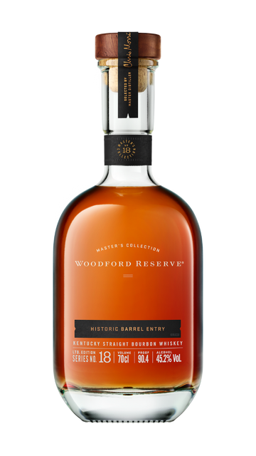 WOODFORD RESERVE HISTORIC BARREL ENTRY 18