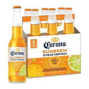 CORONA SUNBEEW CITRUS BOTTLE 6PK