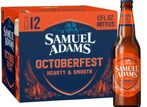 SAMUEL ADAMS OCTOBERFEST 12PK BOTTLES