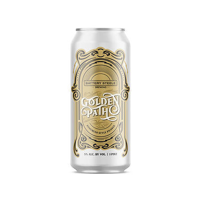 BATTERY STEELE GOLDEN PATH PILSNER