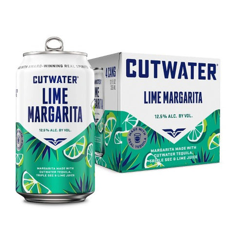 CUTWATER LIME MARGARITA 4PK