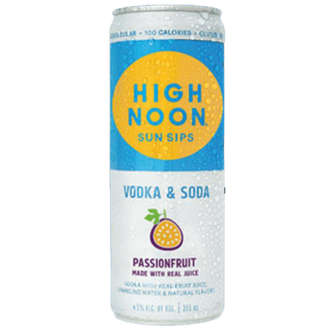 HIGH NOON PASSIONFRUIT VODKA SODA 4PK