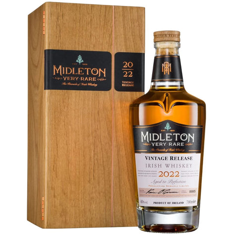 MIDLETON VERY RARE VINTAGE IRISH WHISKEY