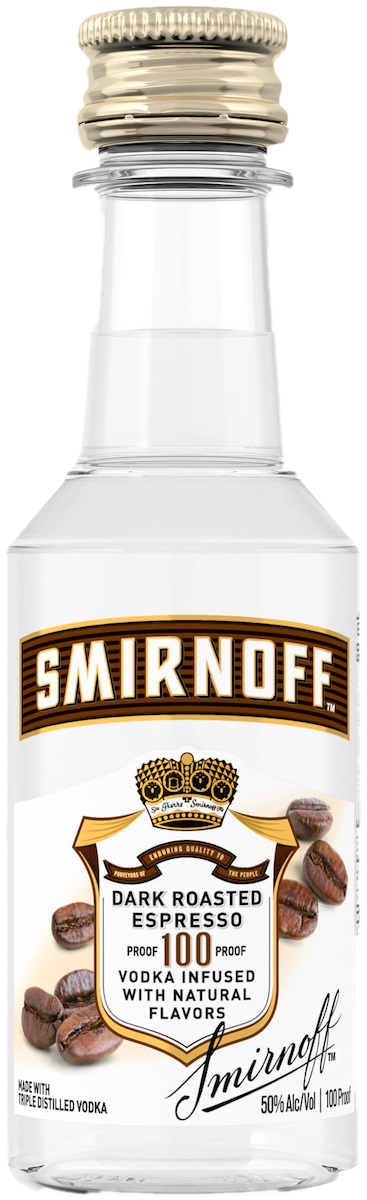 SMIRNOFF DARK ROASTED ESPRESSO NIP 50ML