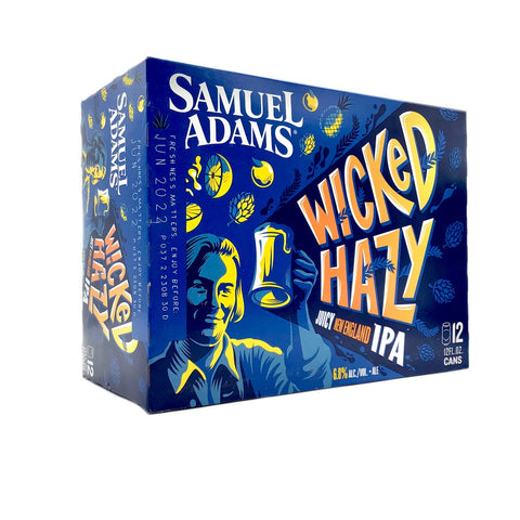 SAMUEL ADAMS WICKED HAZY IPA 12PK CAN