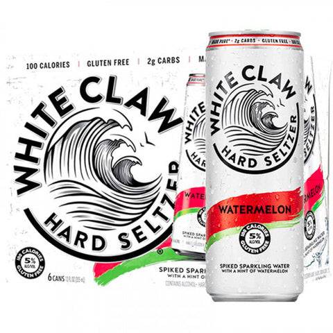 WHITE CLAW WATERMELON CAN 6PK