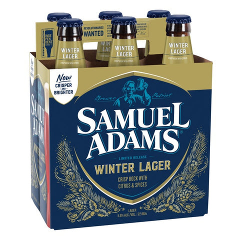 SAMUEL ADAMS WINTER 6PK BOTTLES
