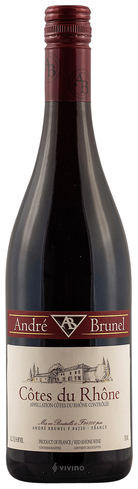 ANDRE BRUNEL COTES DU RHONE