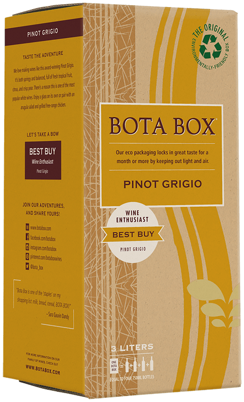 BOTA BOX PINOT GRIGIO 3LTR