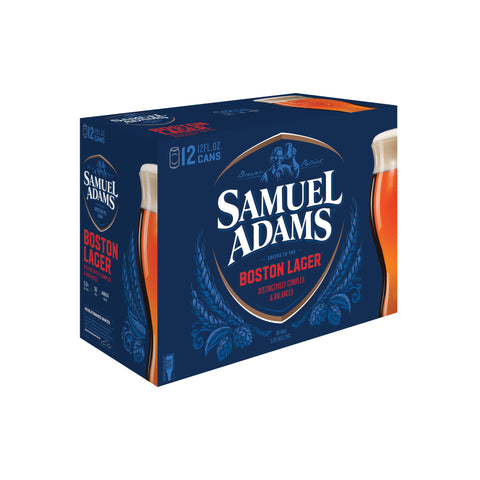 SAMUEL ADAMS BOSTON LAGER CAN 12PK