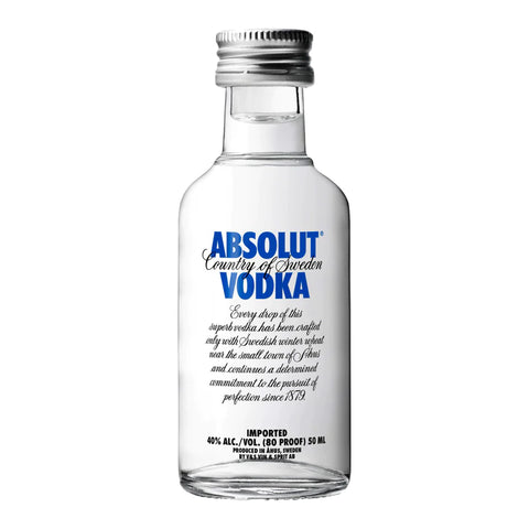 ABSOLUT VODKA 50ML NIP