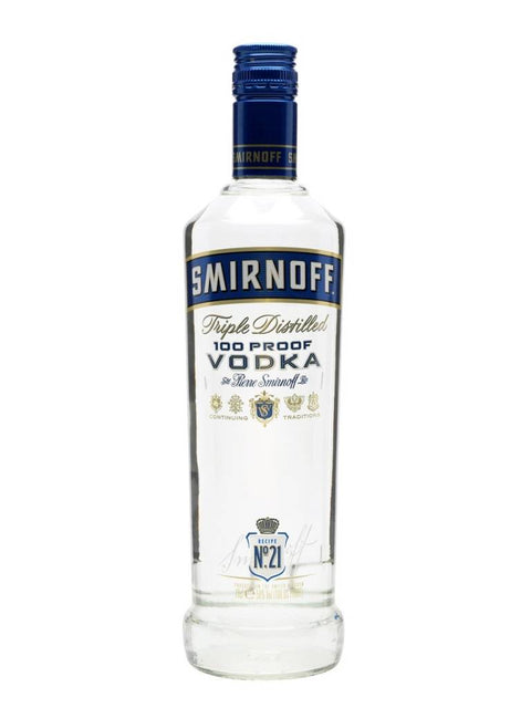 SMIRNOFF BLUE 100 VODKA 375ML