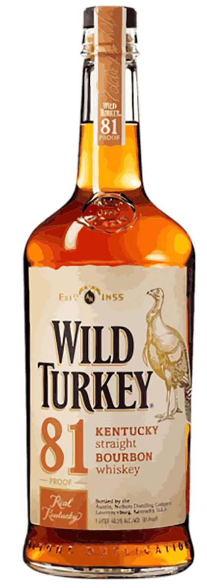 WILD TURKEY BOURBON WHISKEY