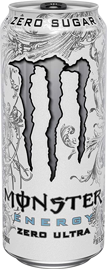 MONSTER ZERO ULTRA ENERGY DRINK 16 OZ