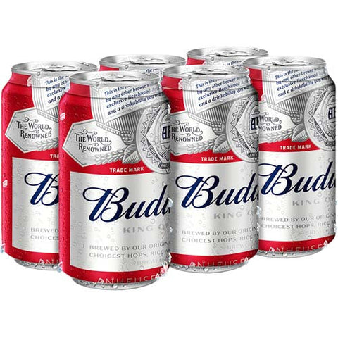 BUDWEISER CAN 6PK