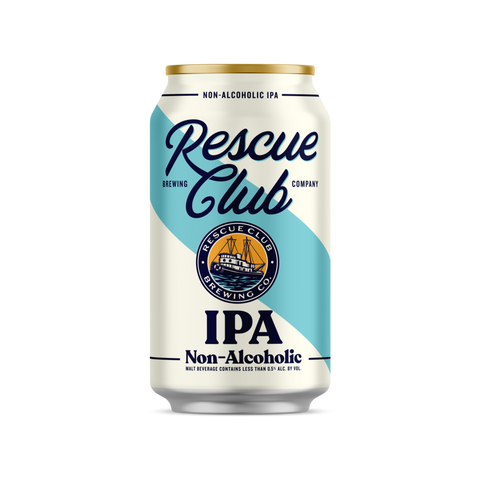 RECUE CLUB IPA NON-ALCOHOLIC CAN 6PK