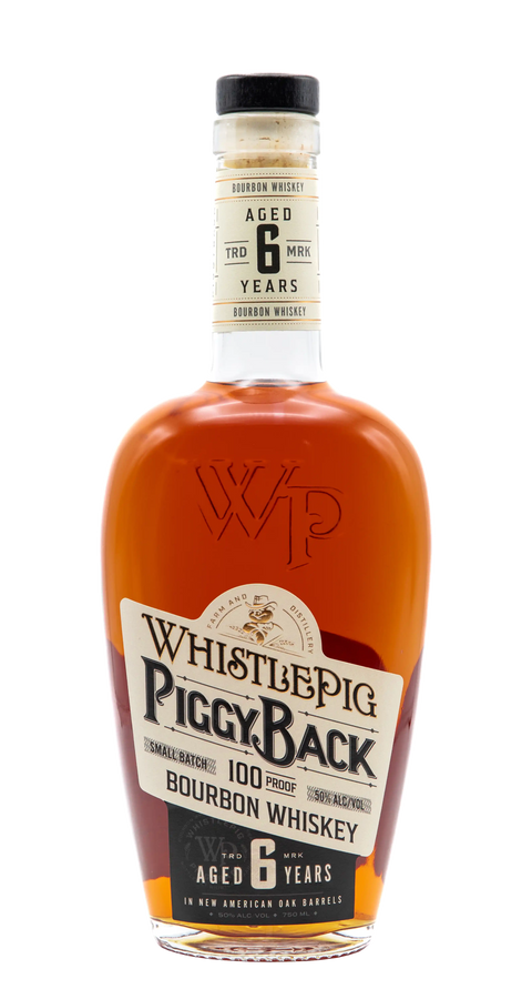 WHISTLE PIG PIGGYBACK BOURBON WHISKEY