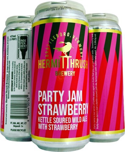 HERMITTHRUSH PARTY JAM STRAWBERRY SOUR ALE