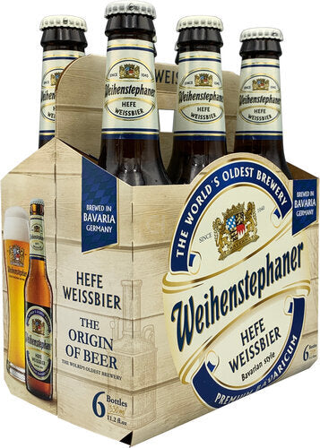 WEIHENSTEPHANER HEFE BOTTLE 6PK