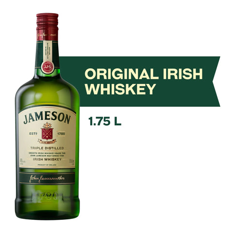 JAMESON IRISH WHISKEY 1.75LTR