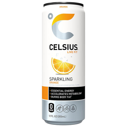 CELSIUS LIV FIT SPARKLING ORANGE