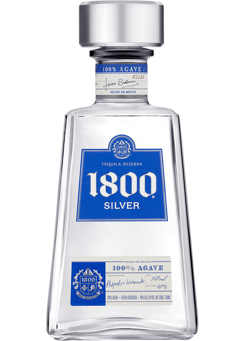 1800 SILVER TEQUILA 375ML