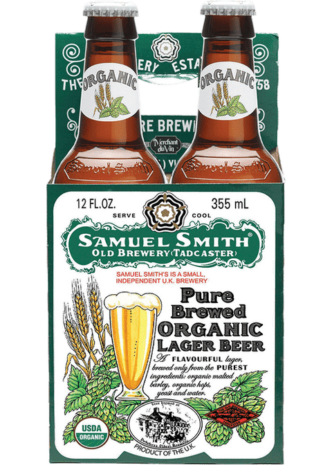 SAM SMITH PURE  BREWED ORGANIC LAGER