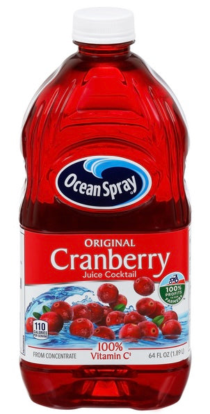 OCEAN SPRAY CRANBERRY JUICE