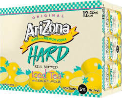 ARIZONA HARD WITH LEMON ICE TEA