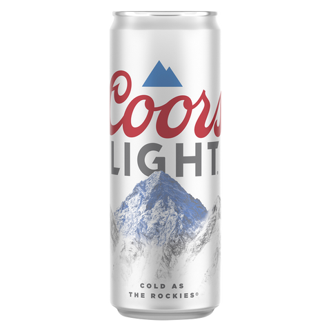 COORS LIGHT SINGLE CAN 24OZ