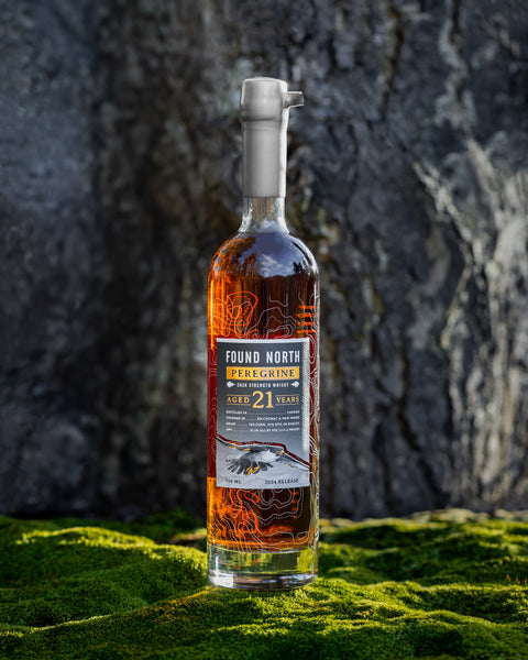 FOUND NORTH PEREGRINE AGED 21 YEARS CASK STRENGTH WHISKY