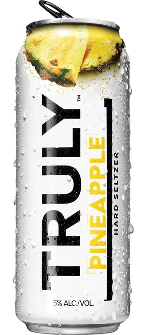 TRULY HARD SELTZER PINEAPPLE SINGLE CAN